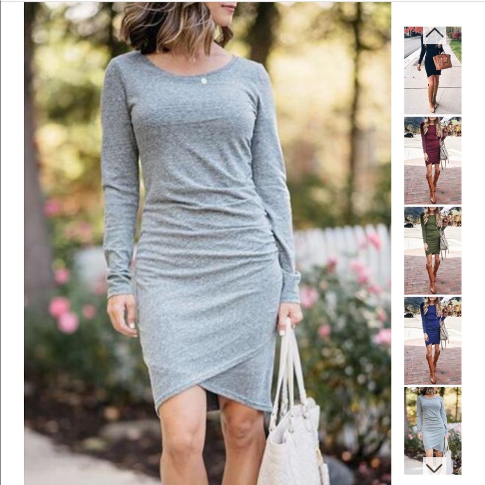 Long Sleeve T-Shirt Dress